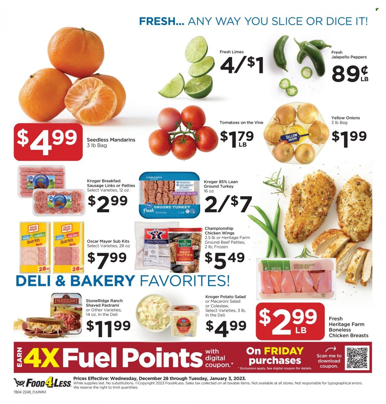 Food 4 Less (IN) Weekly Ad Flyer Specials December 28 to January 3, 2023