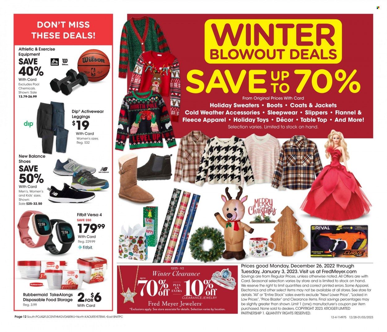 Fred Meyer Weekly Ad Flyer Specials December 26 to January 3, 2023