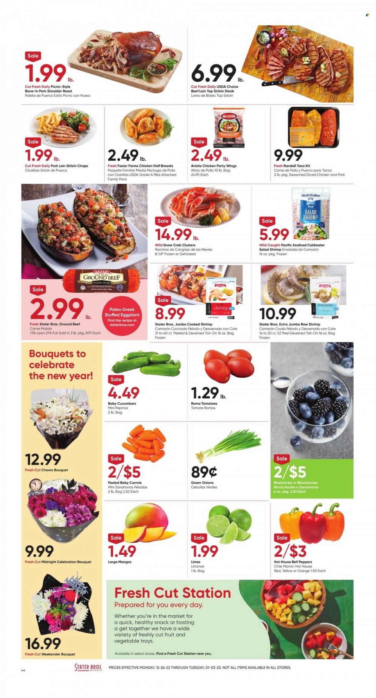 Stater Bros. (CA) Weekly Ad Flyer Specials December 26 to January 3, 2023