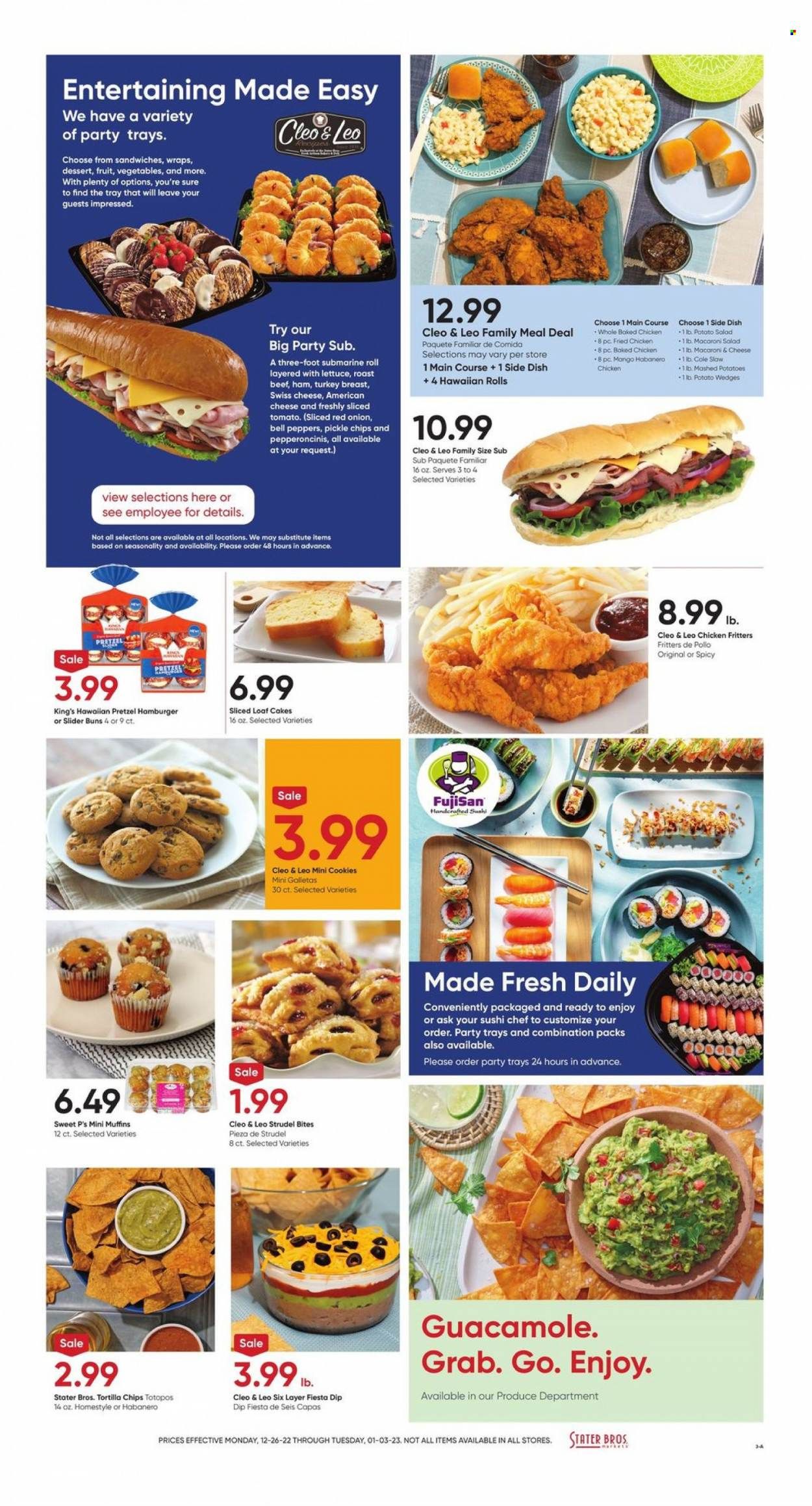 Stater Bros. (CA) Weekly Ad Flyer Specials December 26 to January 3, 2023