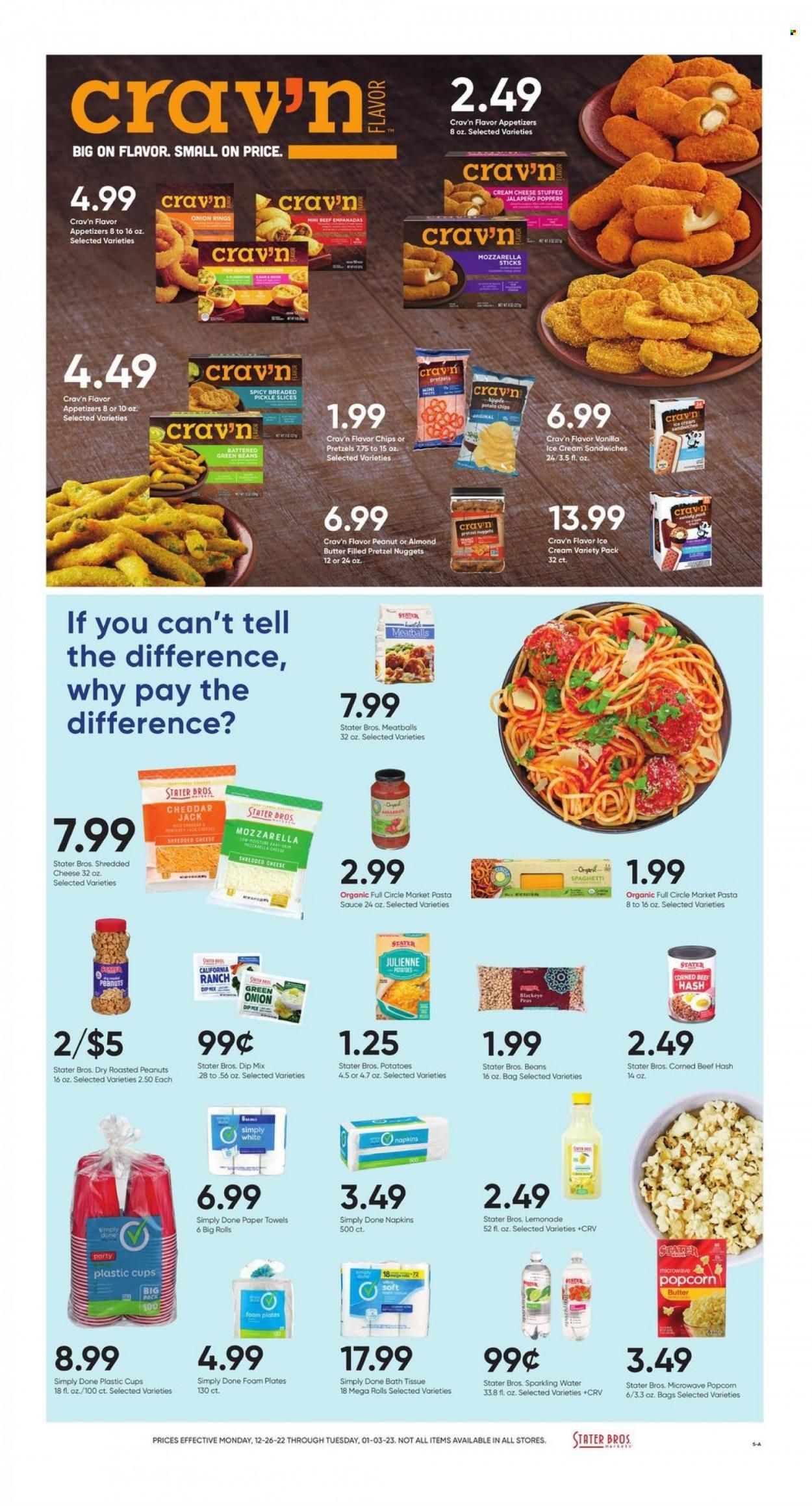 Stater Bros. (CA) Weekly Ad Flyer Specials December 26 to January 3, 2023