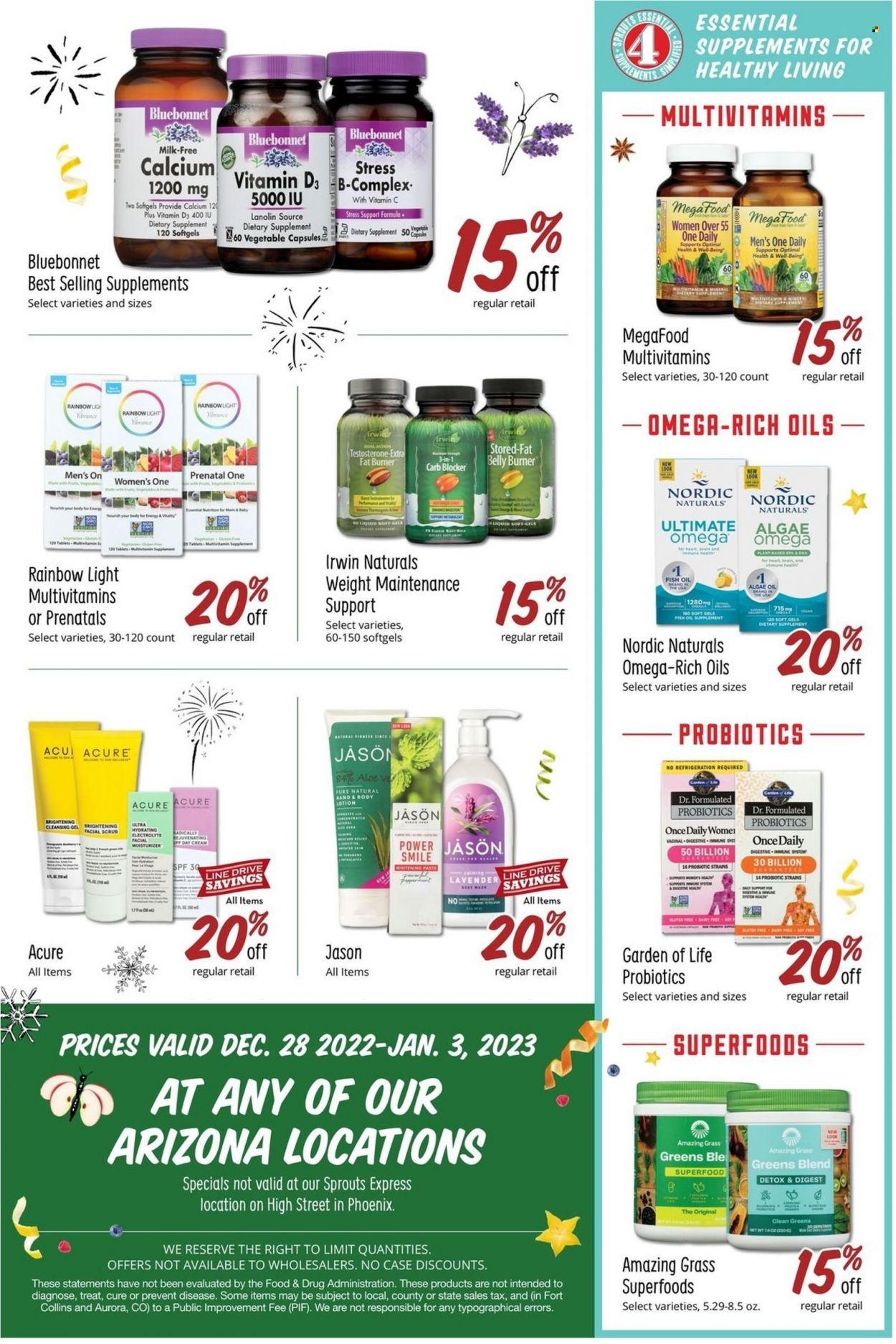 Sprouts Weekly Ad Flyer Specials December 28 to January 3, 2023