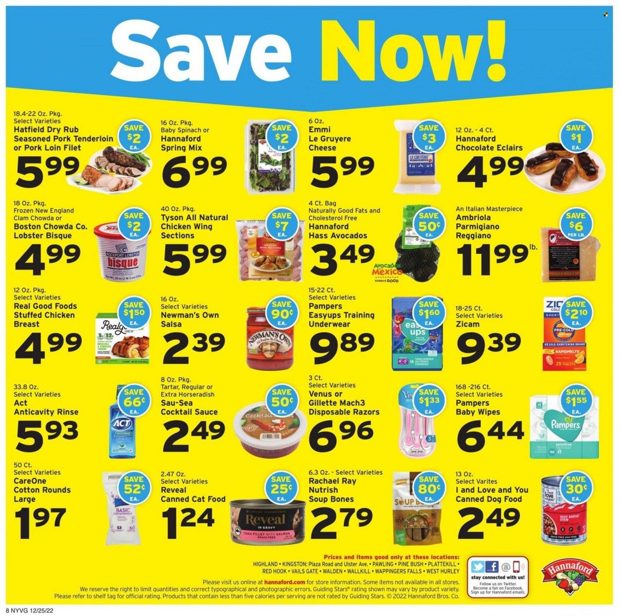 Hannaford (NY) Weekly Ad Flyer Specials December 25 to December 31, 2022