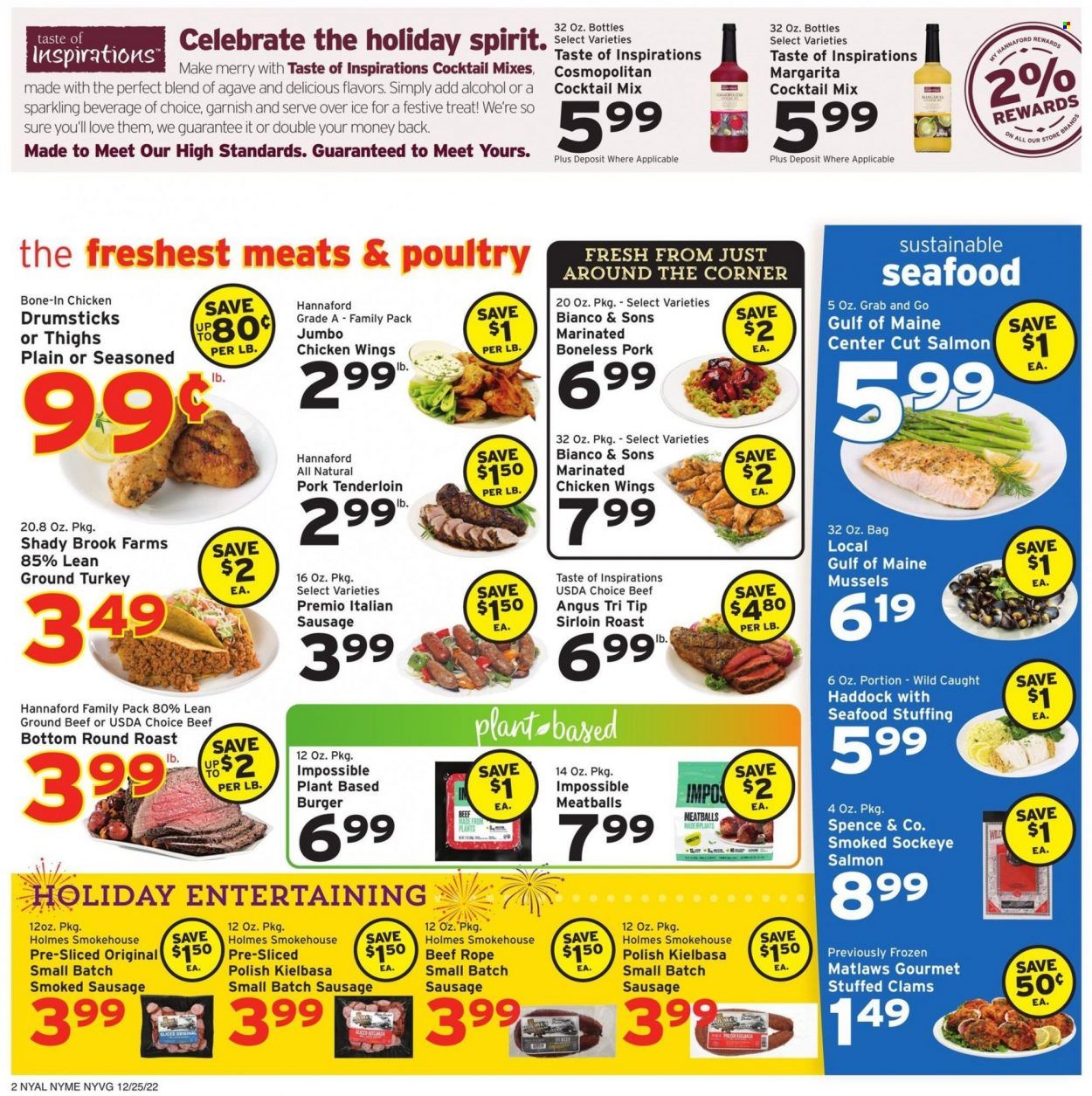 Hannaford (NY) Weekly Ad Flyer Specials December 25 to December 31, 2022