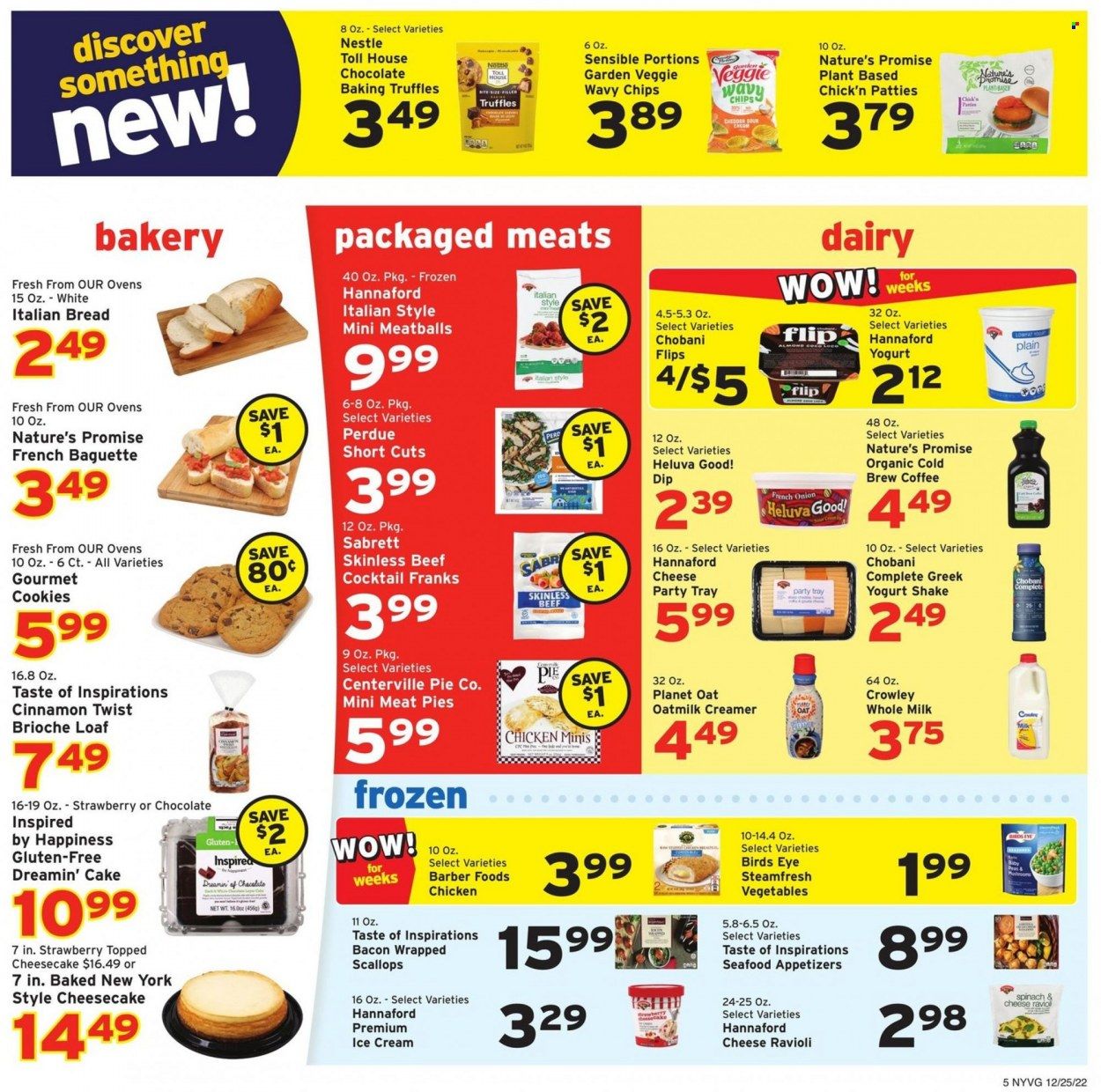 Hannaford (NY) Weekly Ad Flyer Specials December 25 to December 31, 2022