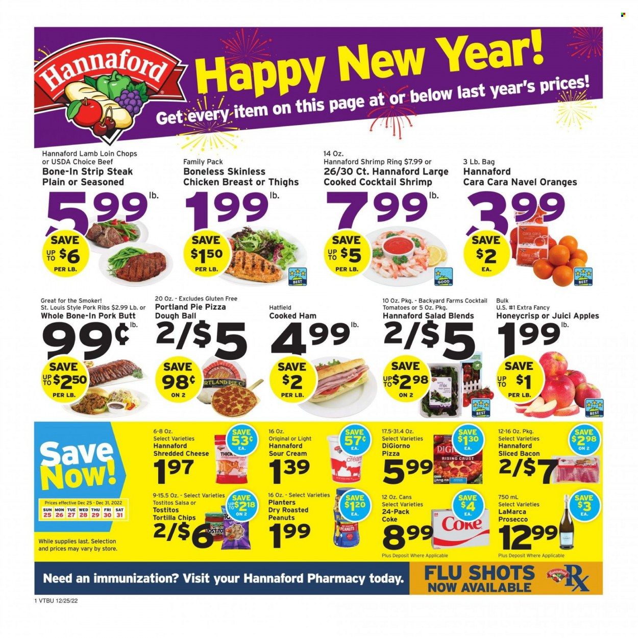 Hannaford (VT) Weekly Ad Flyer Specials December 25 to December 31, 2022