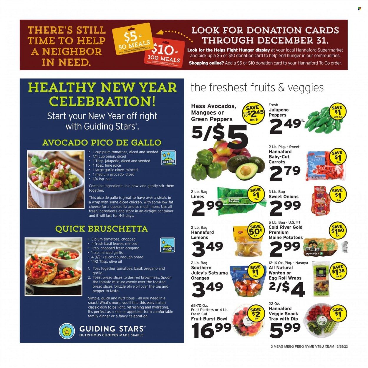 Hannaford (VT) Weekly Ad Flyer Specials December 25 to December 31, 2022