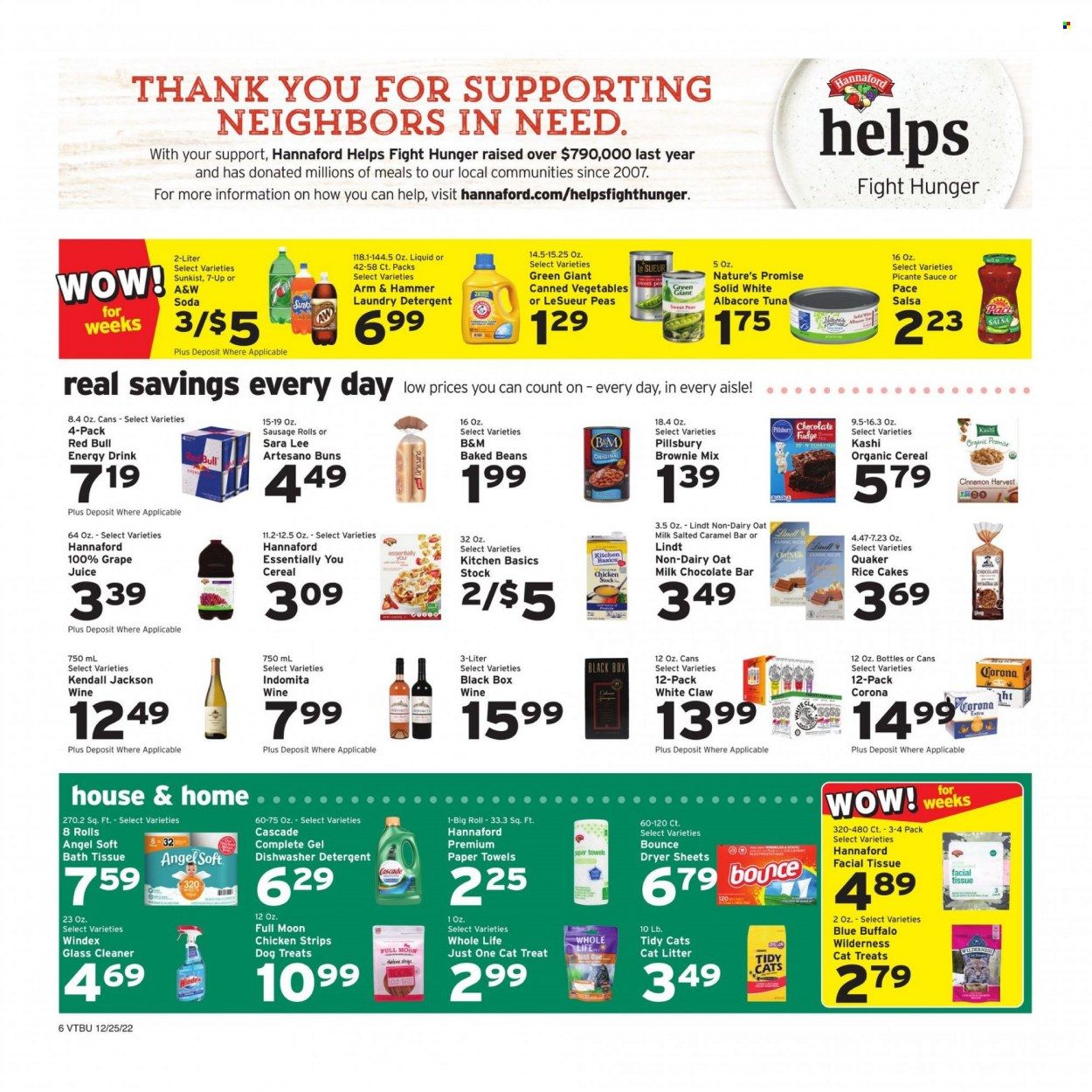 Hannaford (VT) Weekly Ad Flyer Specials December 25 to December 31, 2022