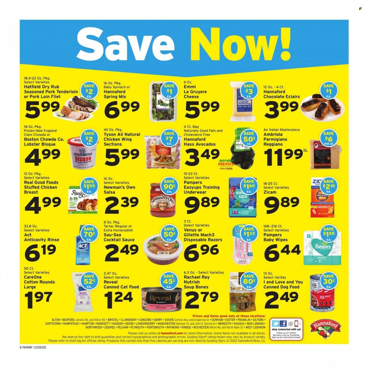 Hannaford (NH) Weekly Ad Flyer Specials December 25 to December 31, 2022