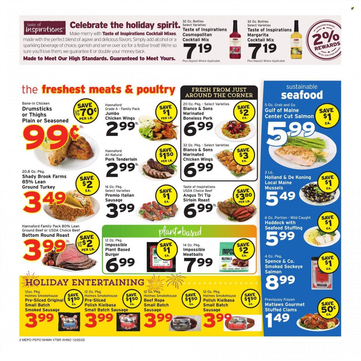 Hannaford (NH) Weekly Ad Flyer Specials December 25 to December 31, 2022