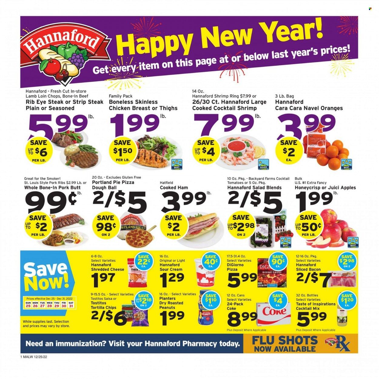 Hannaford (MA) Weekly Ad Flyer Specials December 25 to December 31, 2022