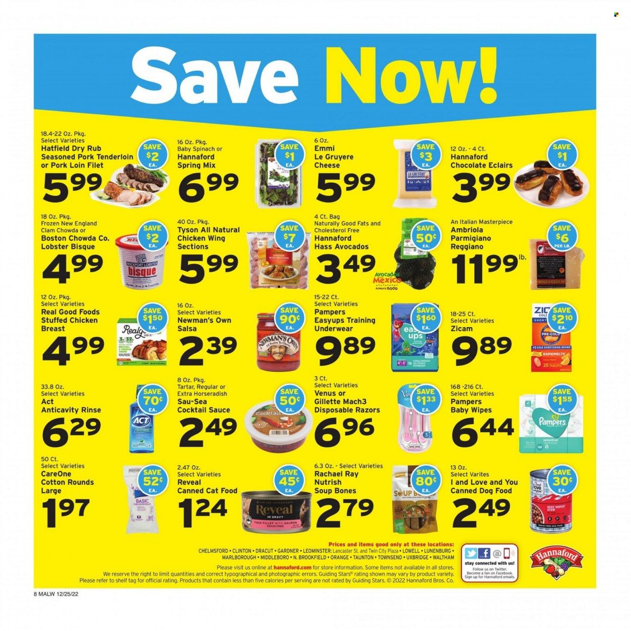 Hannaford (MA) Weekly Ad Flyer Specials December 25 to December 31, 2022