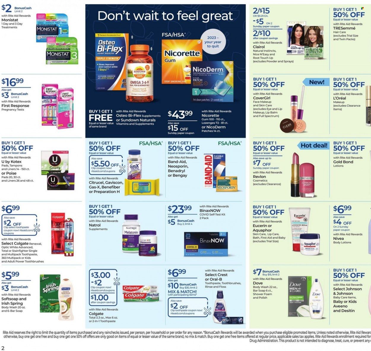 RITE AID Weekly Ad Flyer Specials January 1 to January 7, 2023