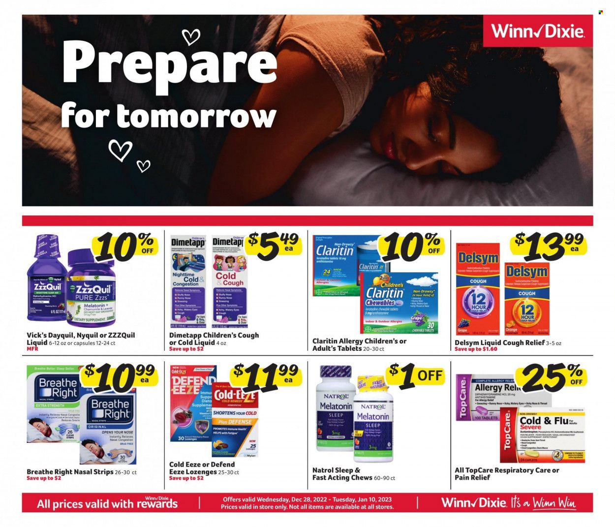 Winn Dixie (AL, FL, GA, LA) Weekly Ad Flyer Specials December 28 to January 10, 2023