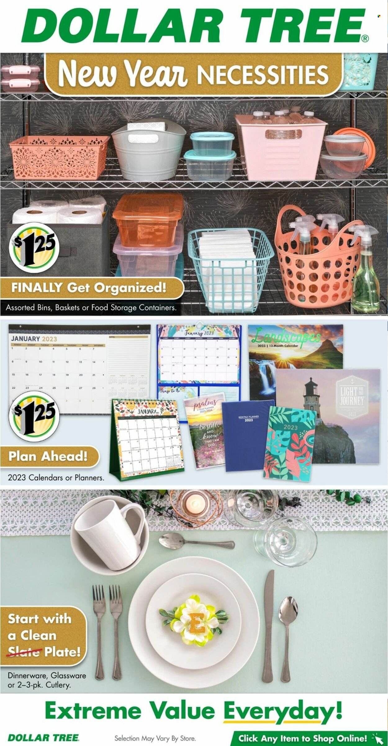 Dollar Tree Weekly Ad Flyer Specials December 26 to January 7, 2023