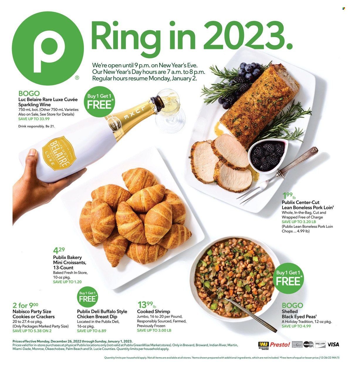 Publix (AL, FL, GA, NC, SC, TN) Weekly Ad Flyer Specials December 26 to January 1, 2023