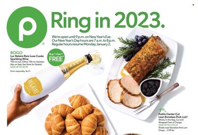 Publix (AL, FL, GA, NC, SC, TN) Weekly Ad Flyer Specials December 26 to January 1, 2023