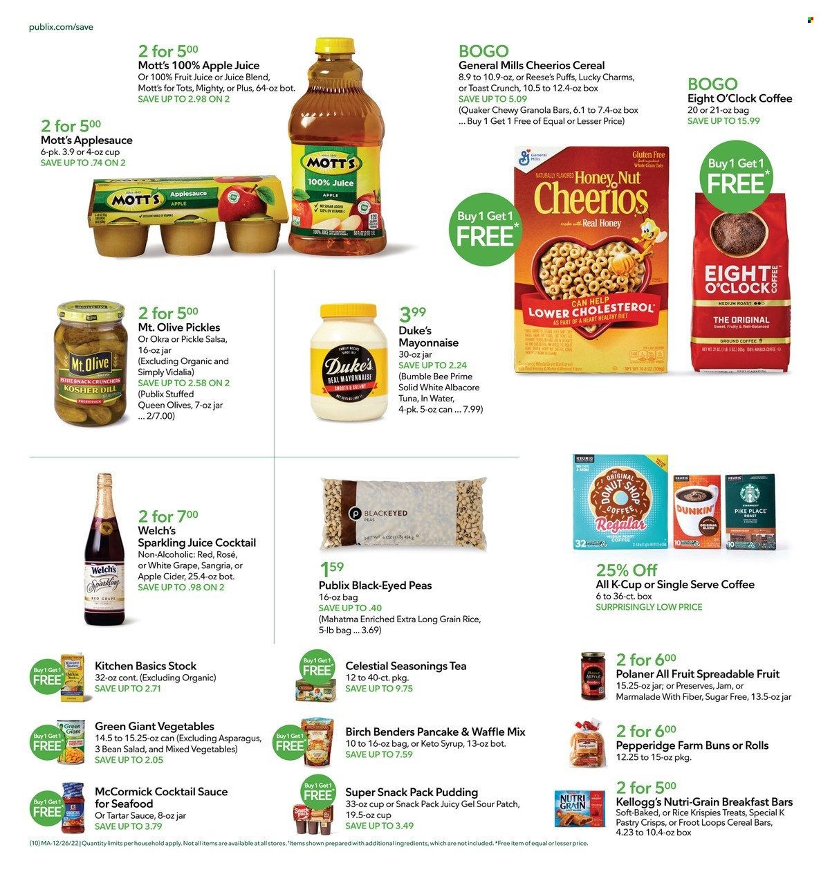 Publix (AL, FL, GA, NC, SC, TN) Weekly Ad Flyer Specials December 26 to January 1, 2023