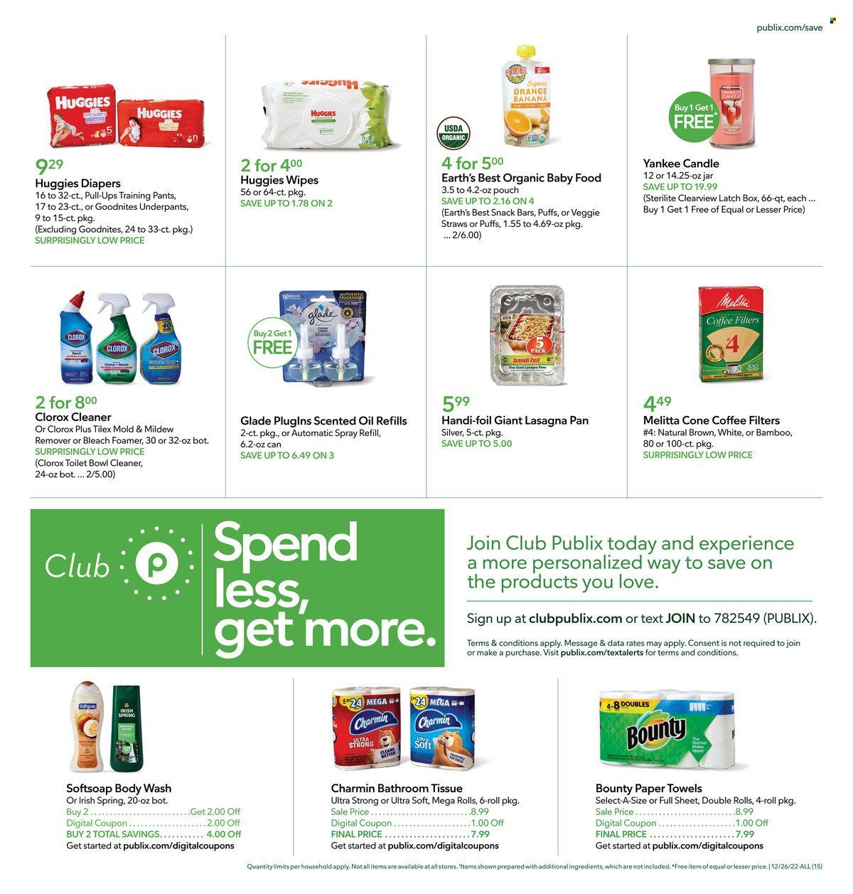Publix (AL, FL, GA, NC, SC, TN) Weekly Ad Flyer Specials December 26 to January 1, 2023