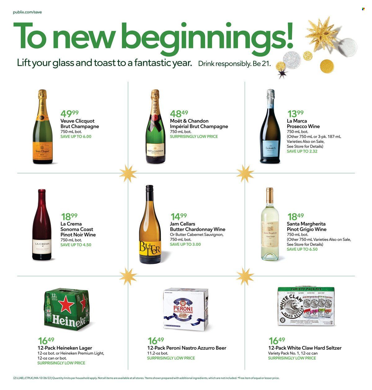 Publix (AL, FL, GA, NC, SC, TN) Weekly Ad Flyer Specials December 26 to January 1, 2023
