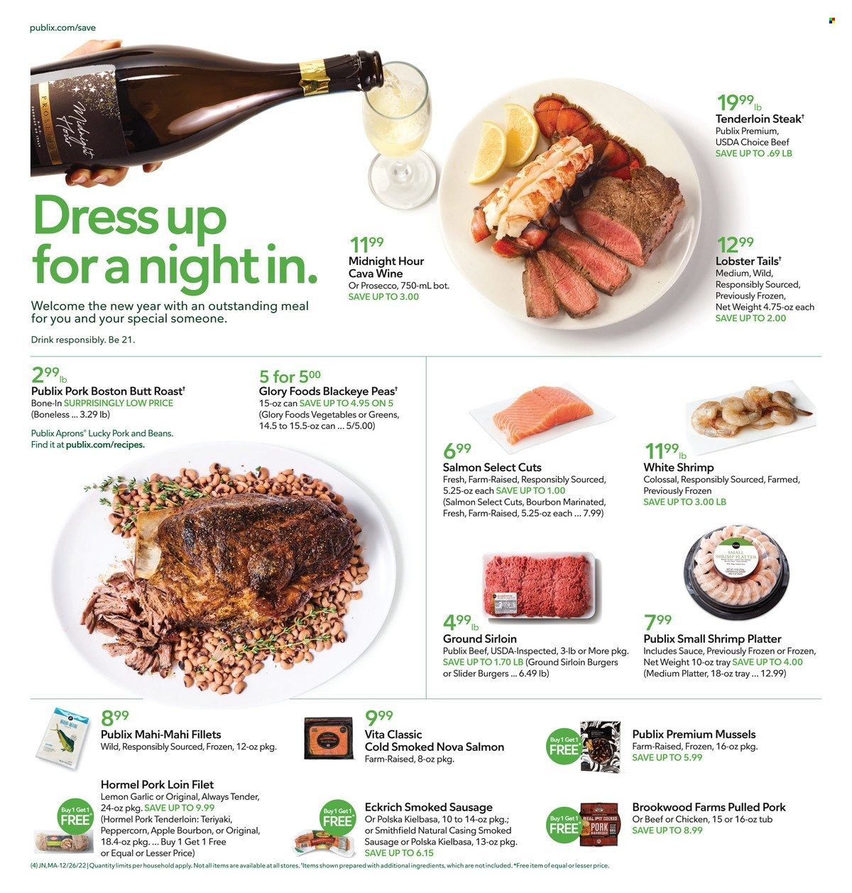Publix (AL, FL, GA, NC, SC, TN) Weekly Ad Flyer Specials December 26 to January 1, 2023