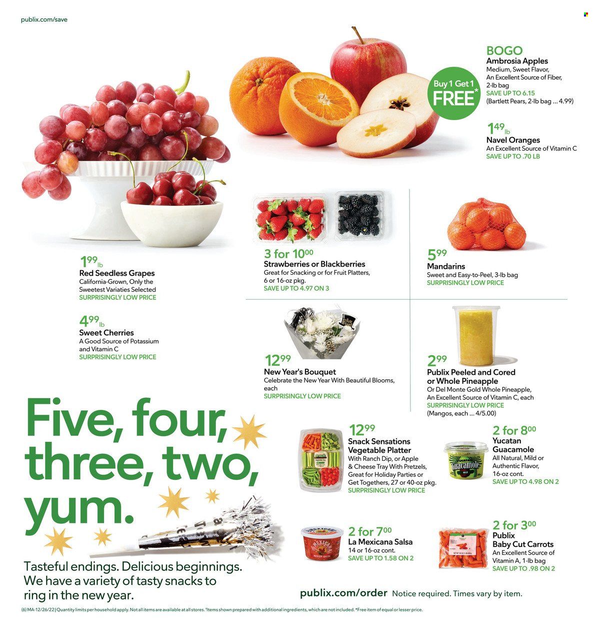 Publix (AL, FL, GA, NC, SC, TN) Weekly Ad Flyer Specials December 26 to January 1, 2023