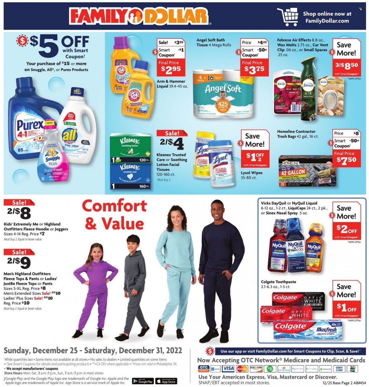 Family Dollar Weekly Ad Flyer Specials December 25 to December 31, 2022