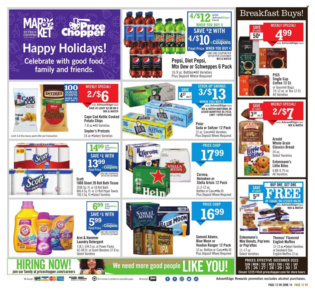 Price Chopper (CT) Weekly Ad Flyer Specials December 25 to December 31, 2022