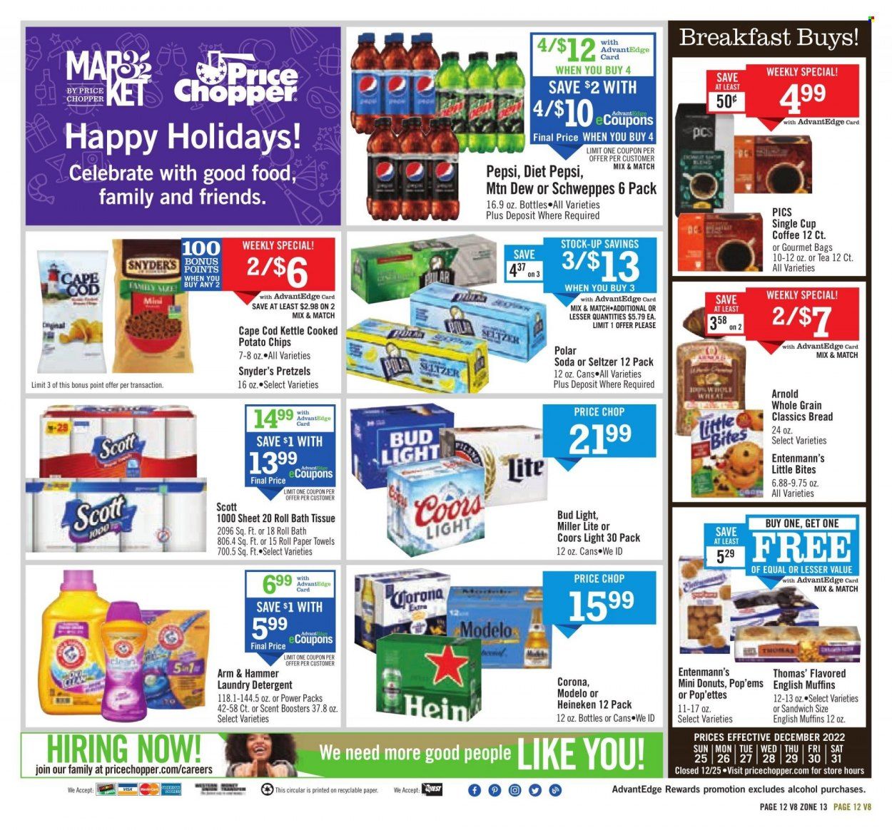 Price Chopper (NH) Weekly Ad Flyer Specials December 25 to December 31, 2022