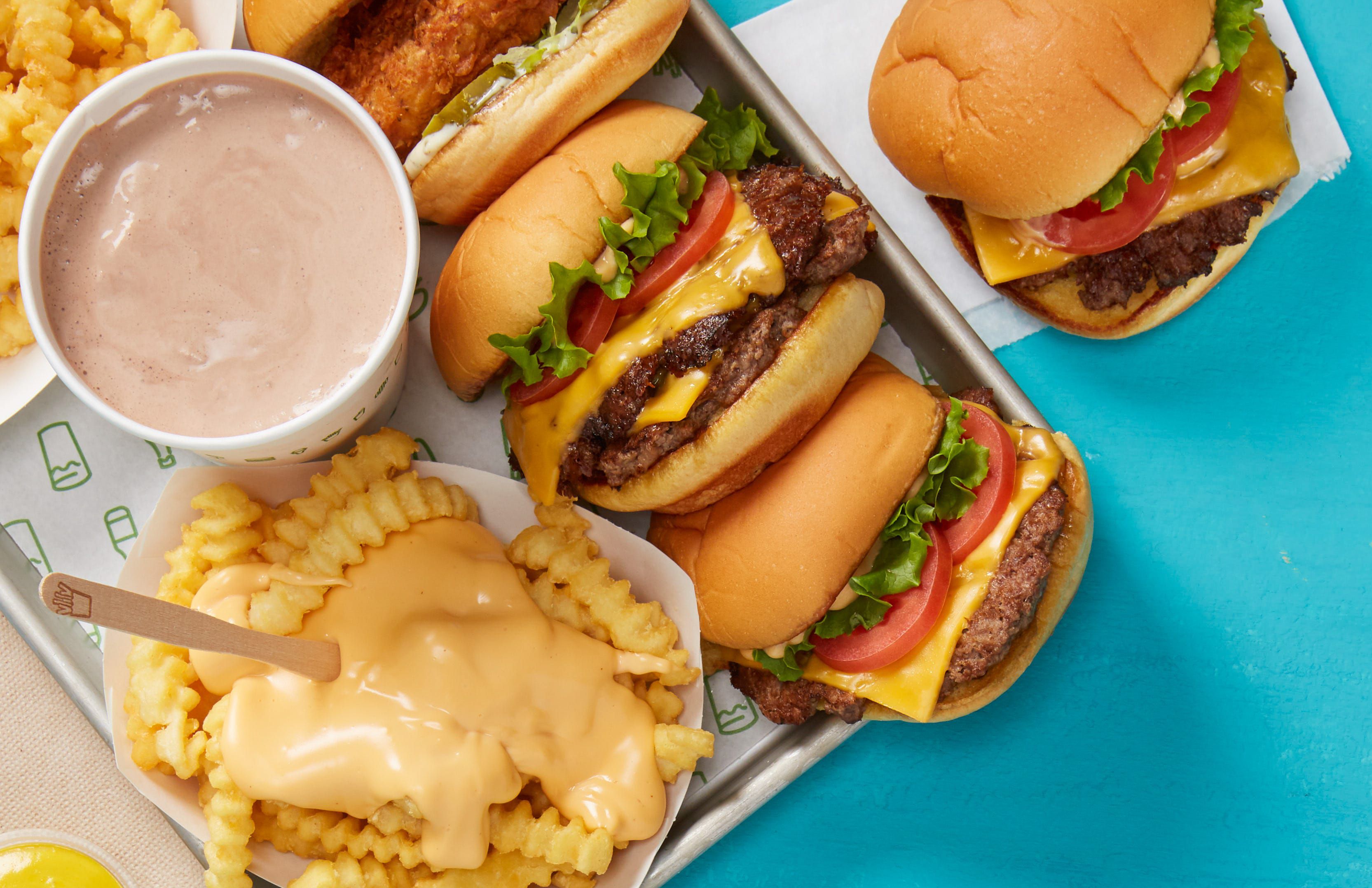 Score a $0 Delivery Fee Through to January 8 with Online and In-app Orders at Shake Shack Score a $0 Delivery Fee Through to January 8 with Online and In-app Orders at Shake Shack