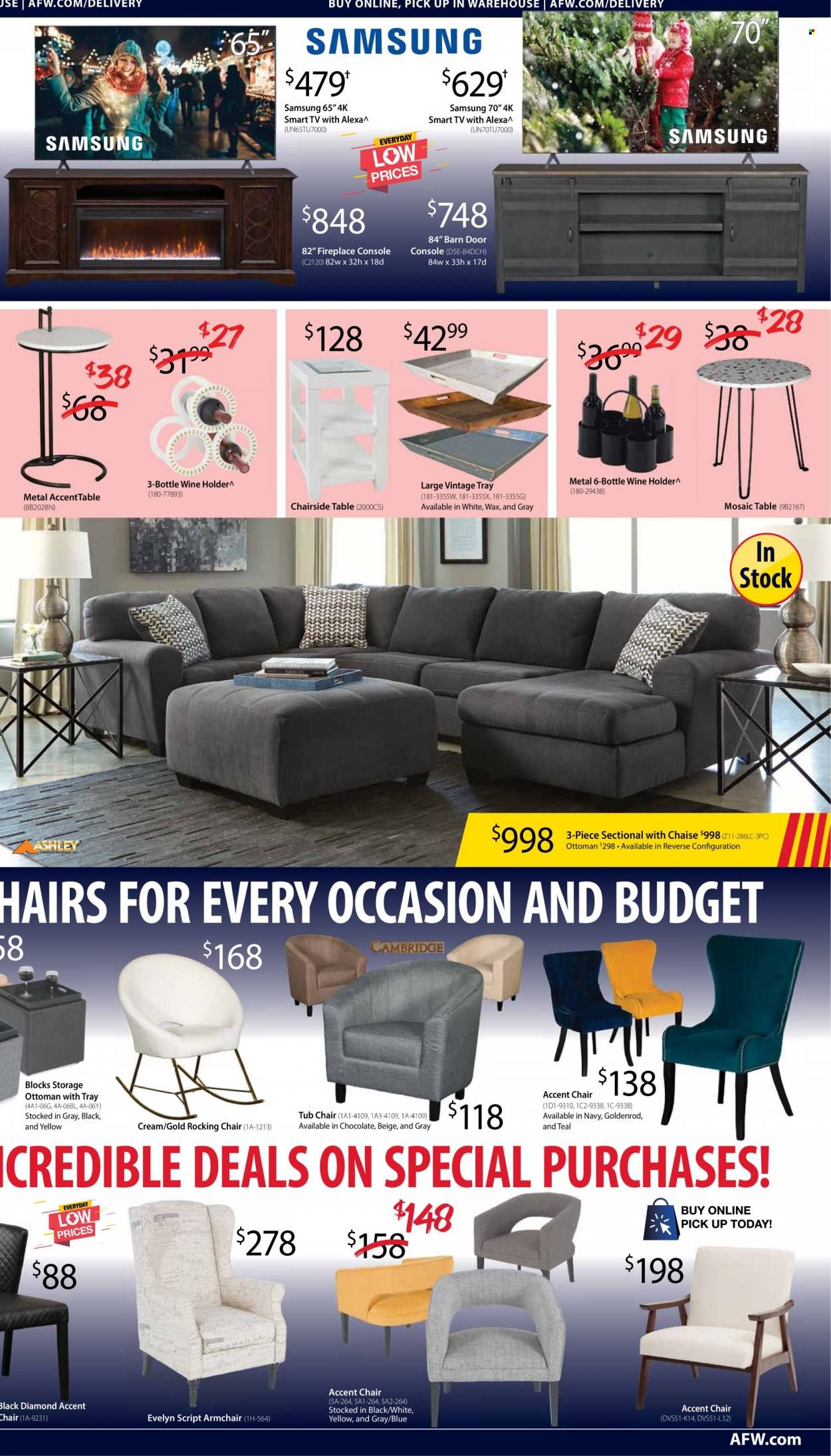 American Furniture Warehouse (AZ, CO, TX) Weekly Ad Flyer Specials December 25 to December 31, 2022