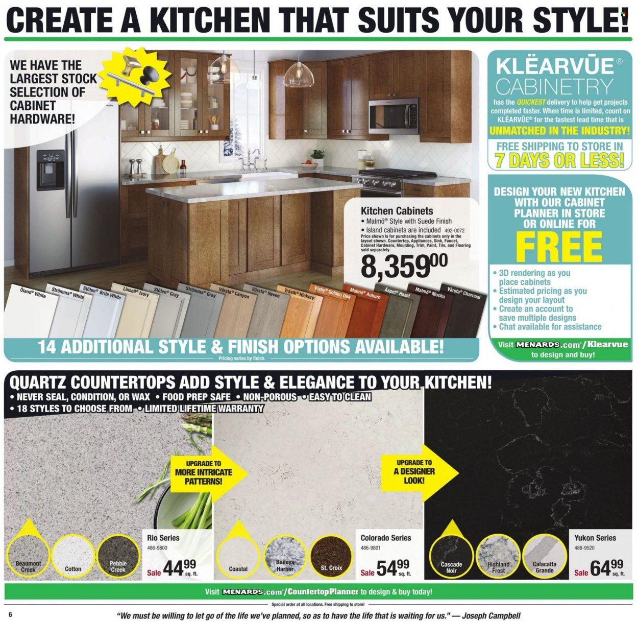 Menards Weekly Ad Flyer Specials December 25 to December 31, 2022