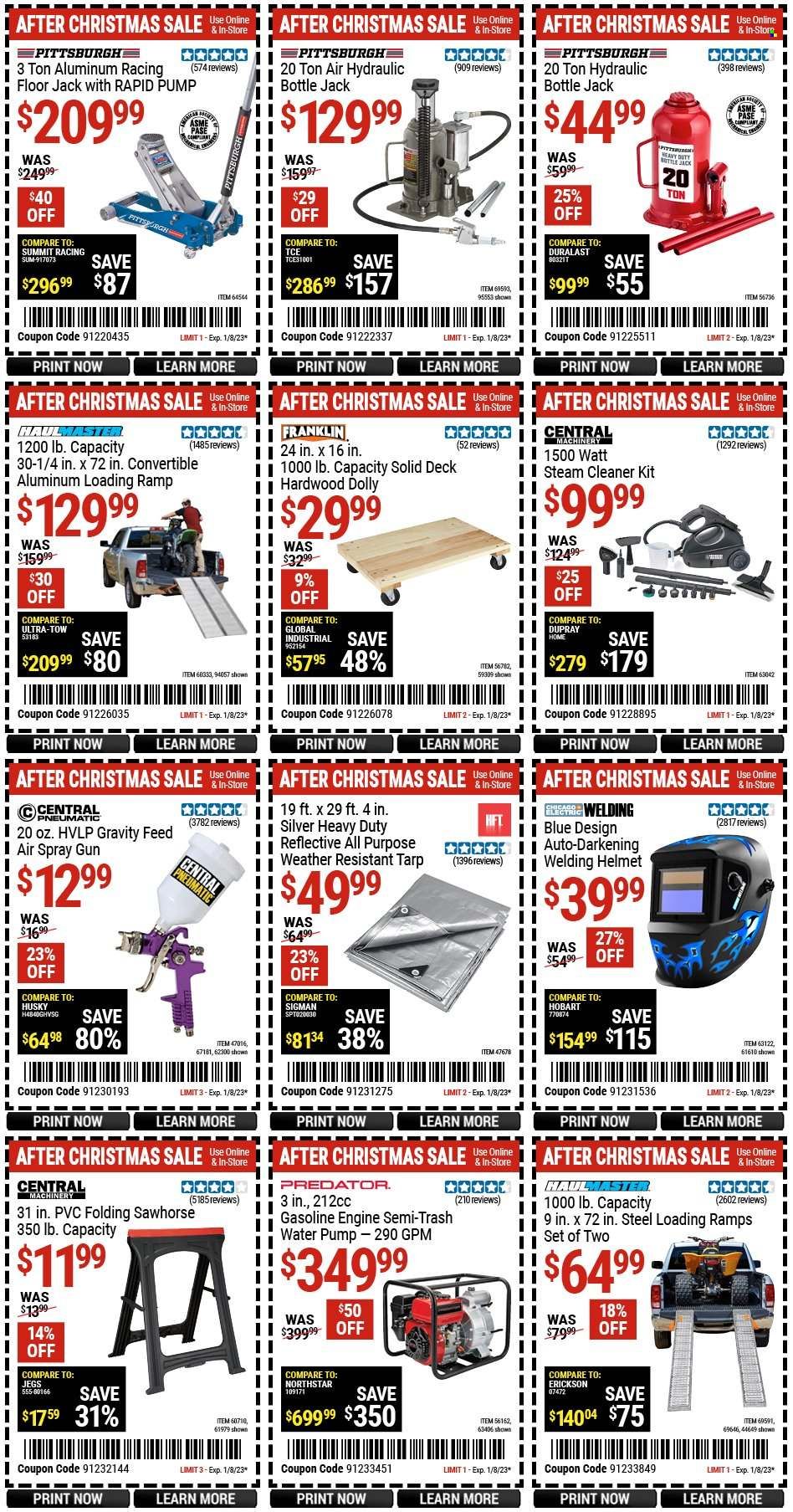 Harbor Freight Weekly Ad Flyer Specials December 27 to January 8, 2023