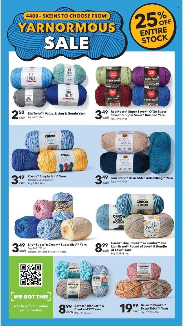 JOANN Weekly Ad Flyer Specials December 26 to January 11, 2023