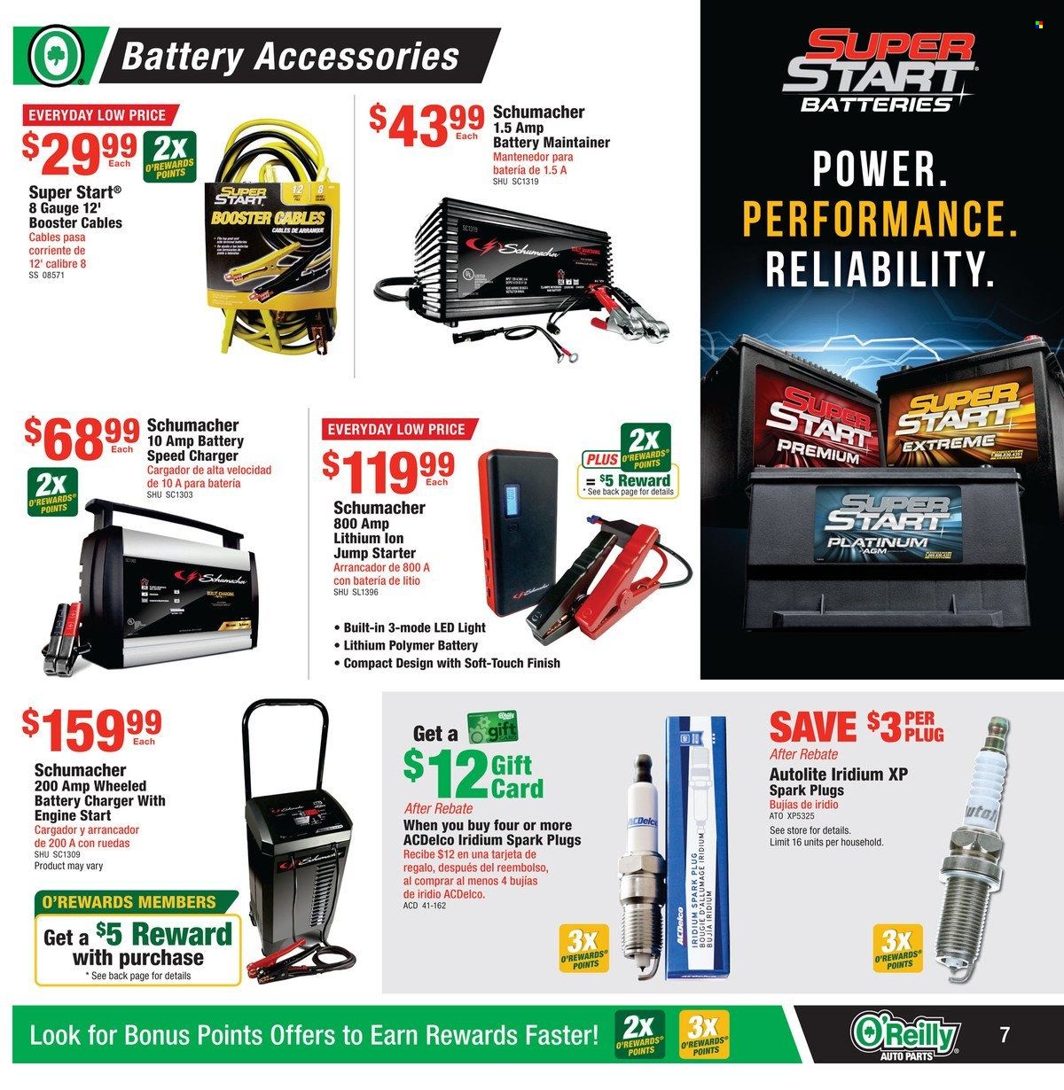 O'Reilly Auto Parts Weekly Ad Flyer Specials December 28 to January 24, 2023