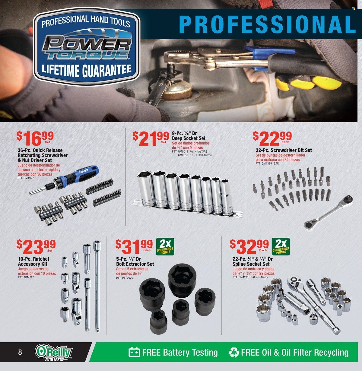 O'Reilly Auto Parts Weekly Ad Flyer Specials December 28 to January 24, 2023