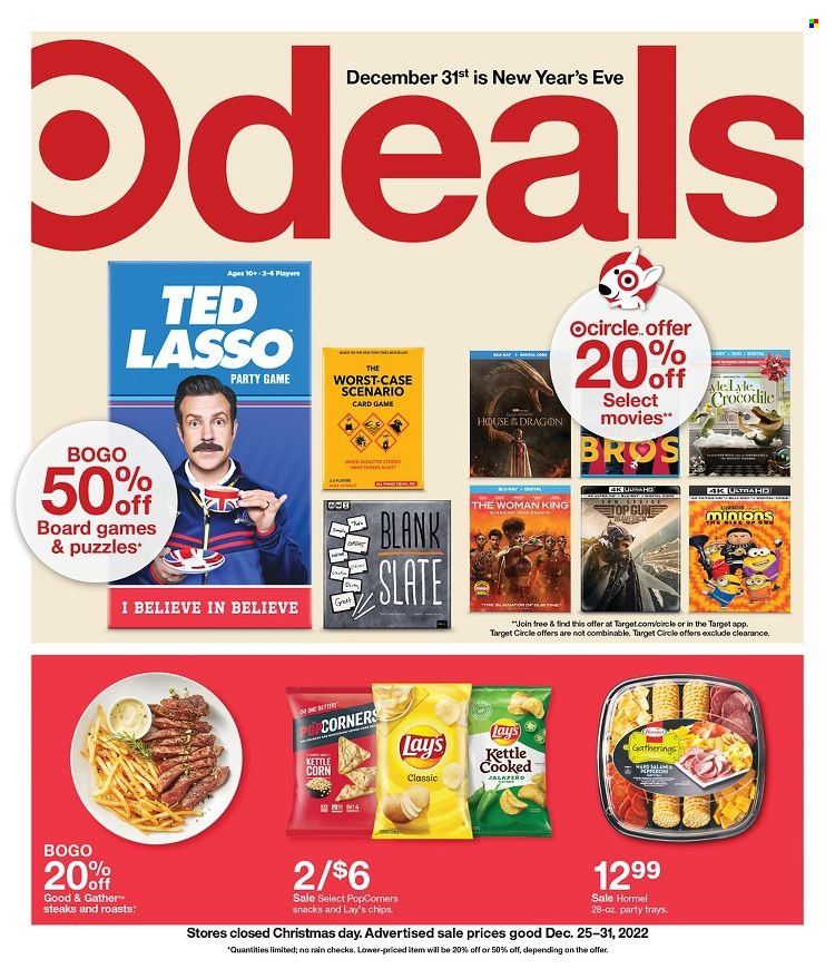 Target Weekly Ad Flyer Specials December 25 to December 31, 2022