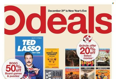 Target Weekly Ad Flyer Specials December 25 to December 31, 2022