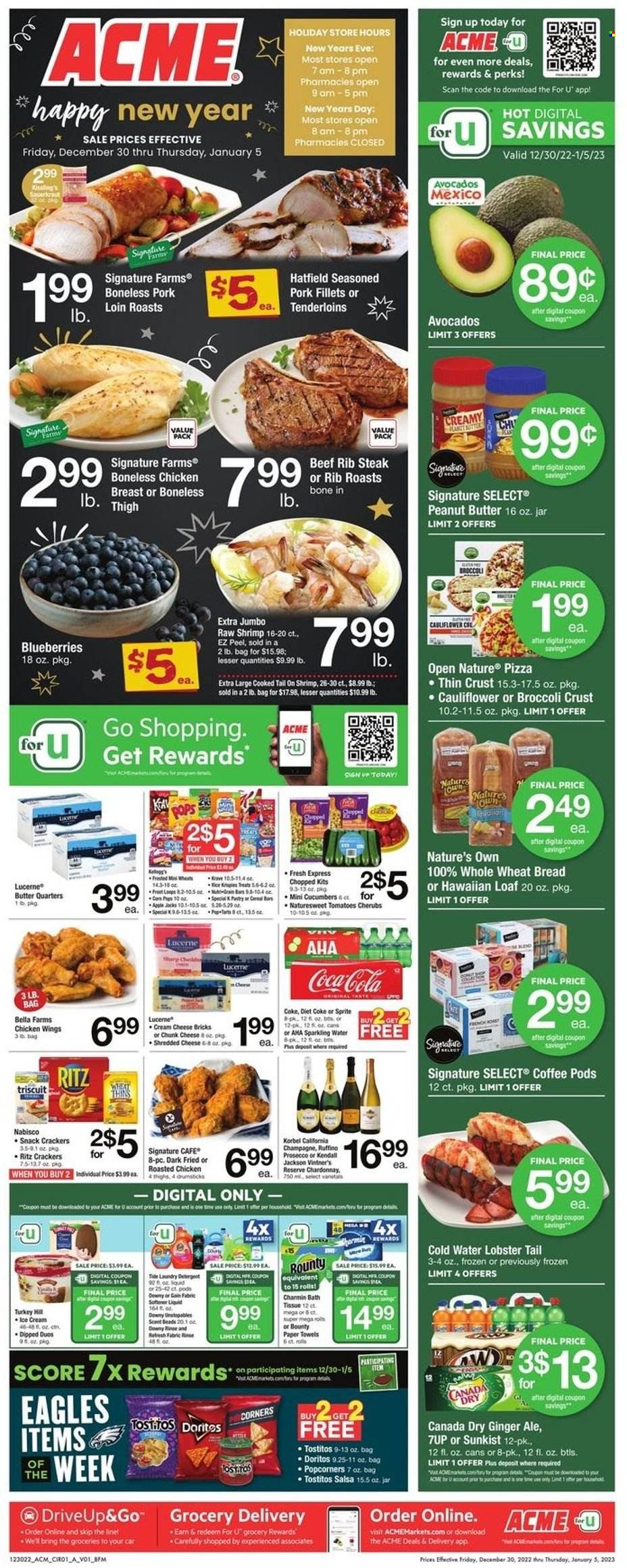ACME (DE, NJ, NY, PA) Weekly Ad Flyer Specials December 30 to January 5, 2023