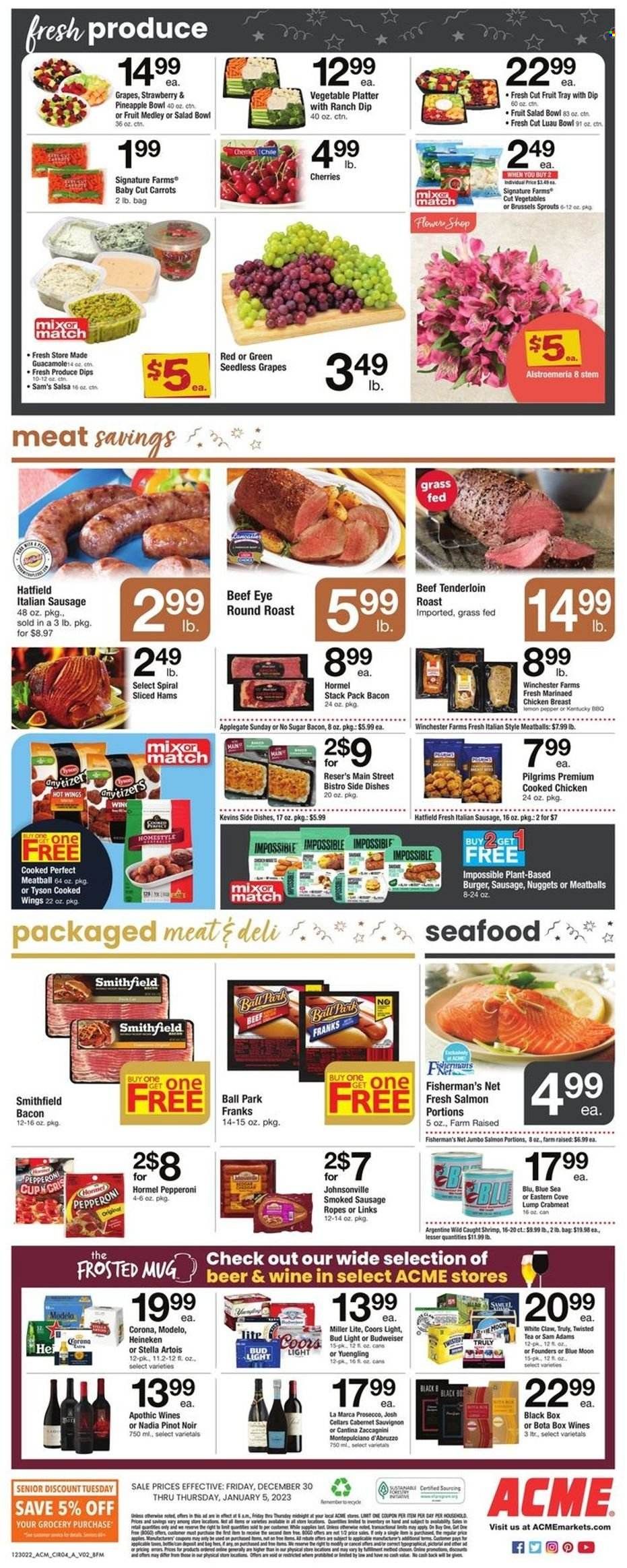 ACME (DE, NJ, NY, PA) Weekly Ad Flyer Specials December 30 to January 5, 2023