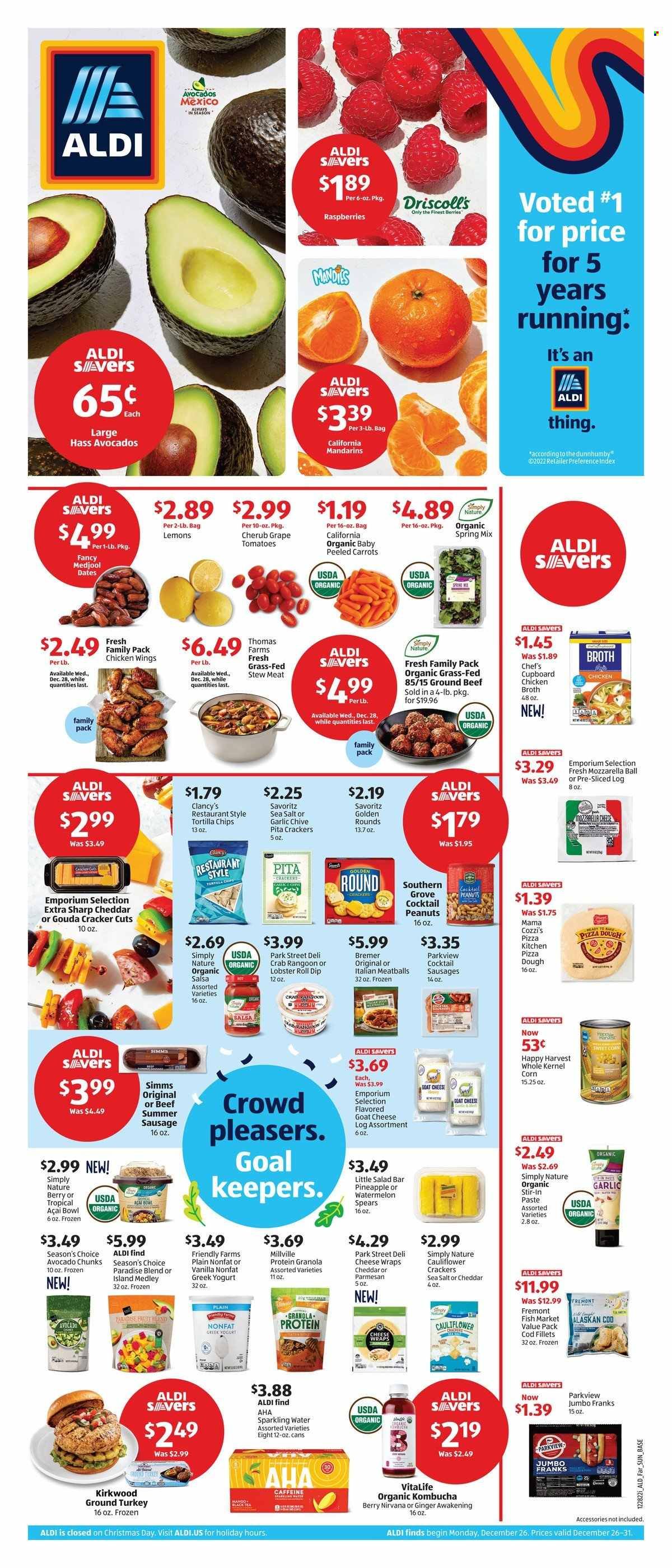 ALDI (MI, MN, NJ, NY, PA, VT) Weekly Ad Flyer Specials December 26 to December 31, 2022