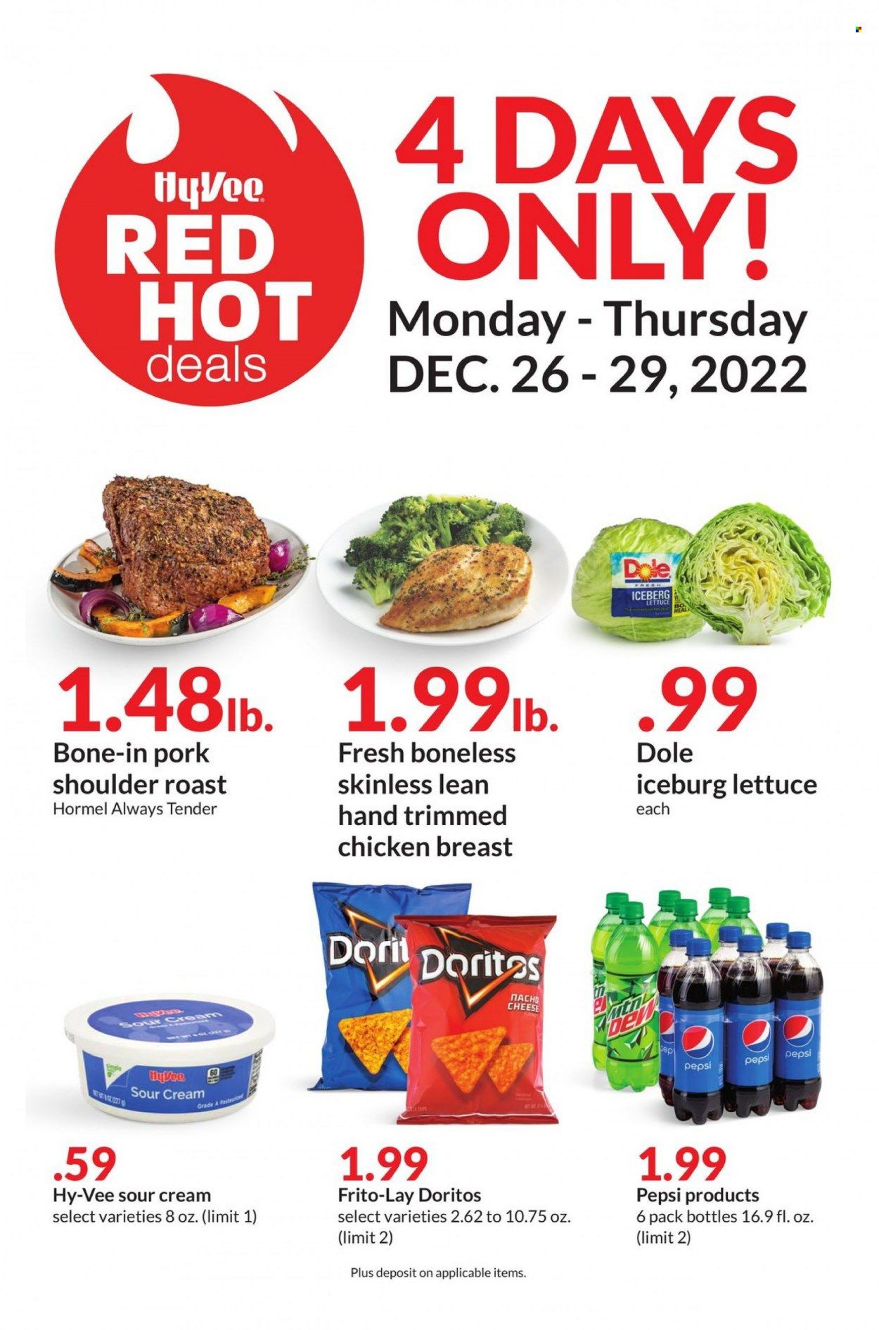 Hy-Vee (IA, IL, MN, MO, SD) Weekly Ad Flyer Specials December 26 to December 29, 2022