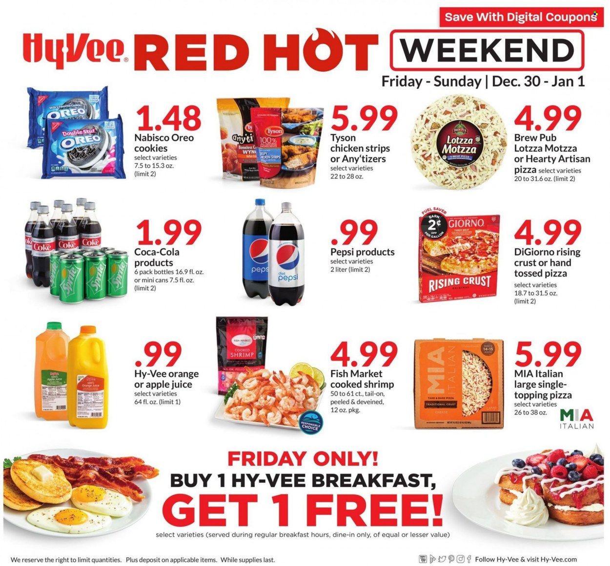 Hy-Vee (IA) Weekly Ad Flyer Specials December 28 to January 3, 2023