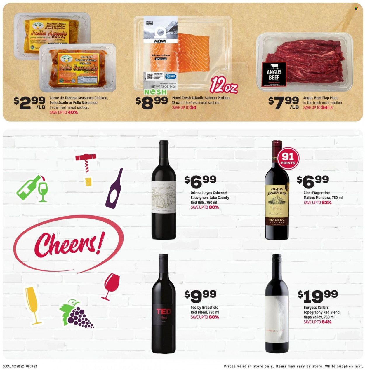 Grocery Outlet (CA, ID, OR, PA, WA) Weekly Ad Flyer Specials December 28 to January 3, 2023