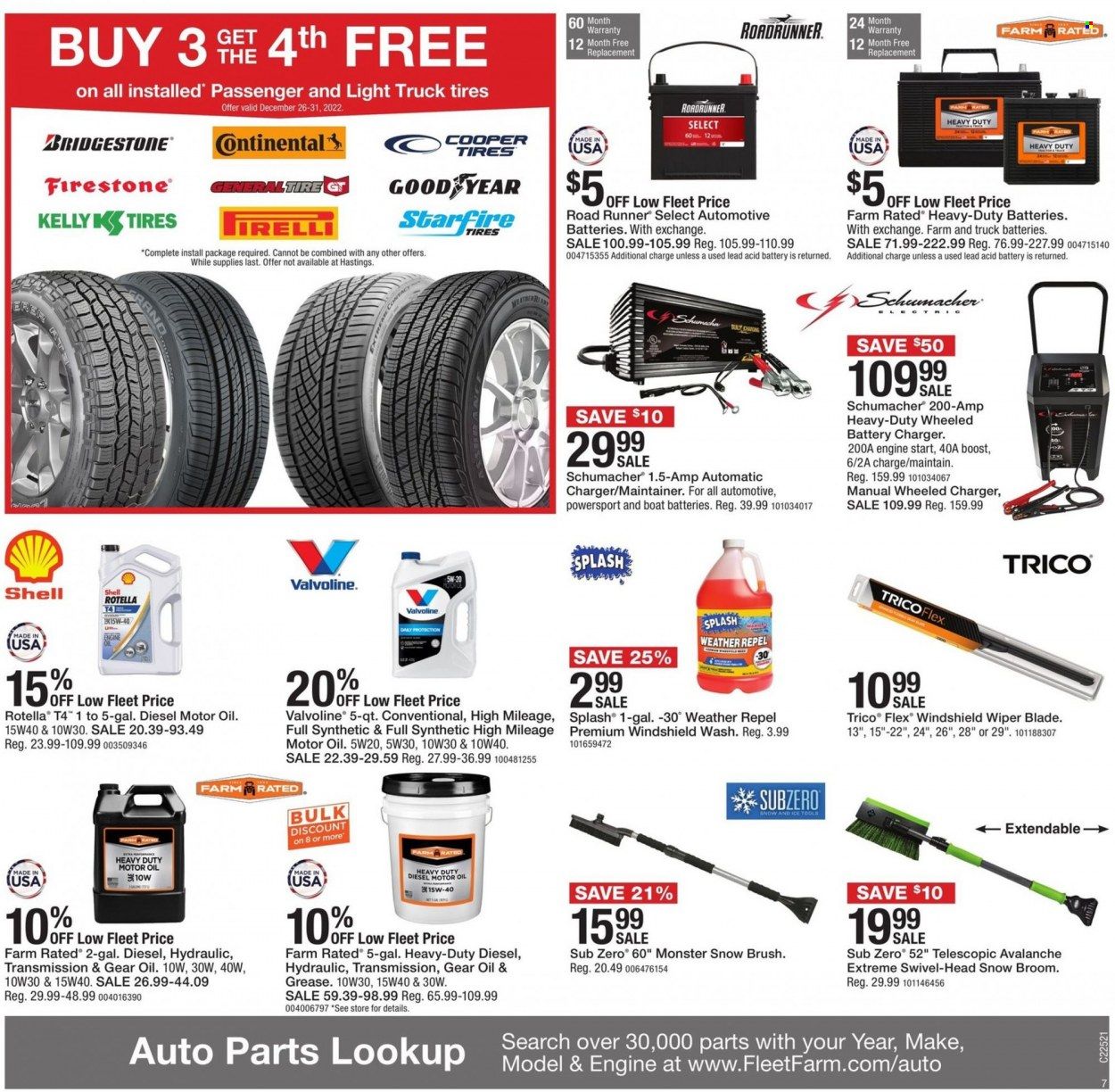 Fleet Farm (IA, MN, ND, WI) Weekly Ad Flyer Specials December 25 to December 31, 2022
