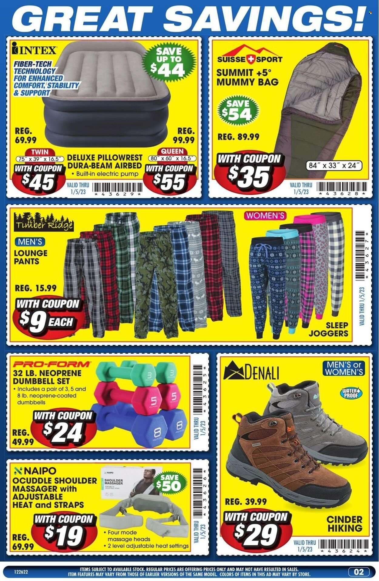 Big 5 (AZ, CA, CO, ID, NM, OR, UT, WA) Weekly Ad Flyer Specials December 26 to January 5, 2023