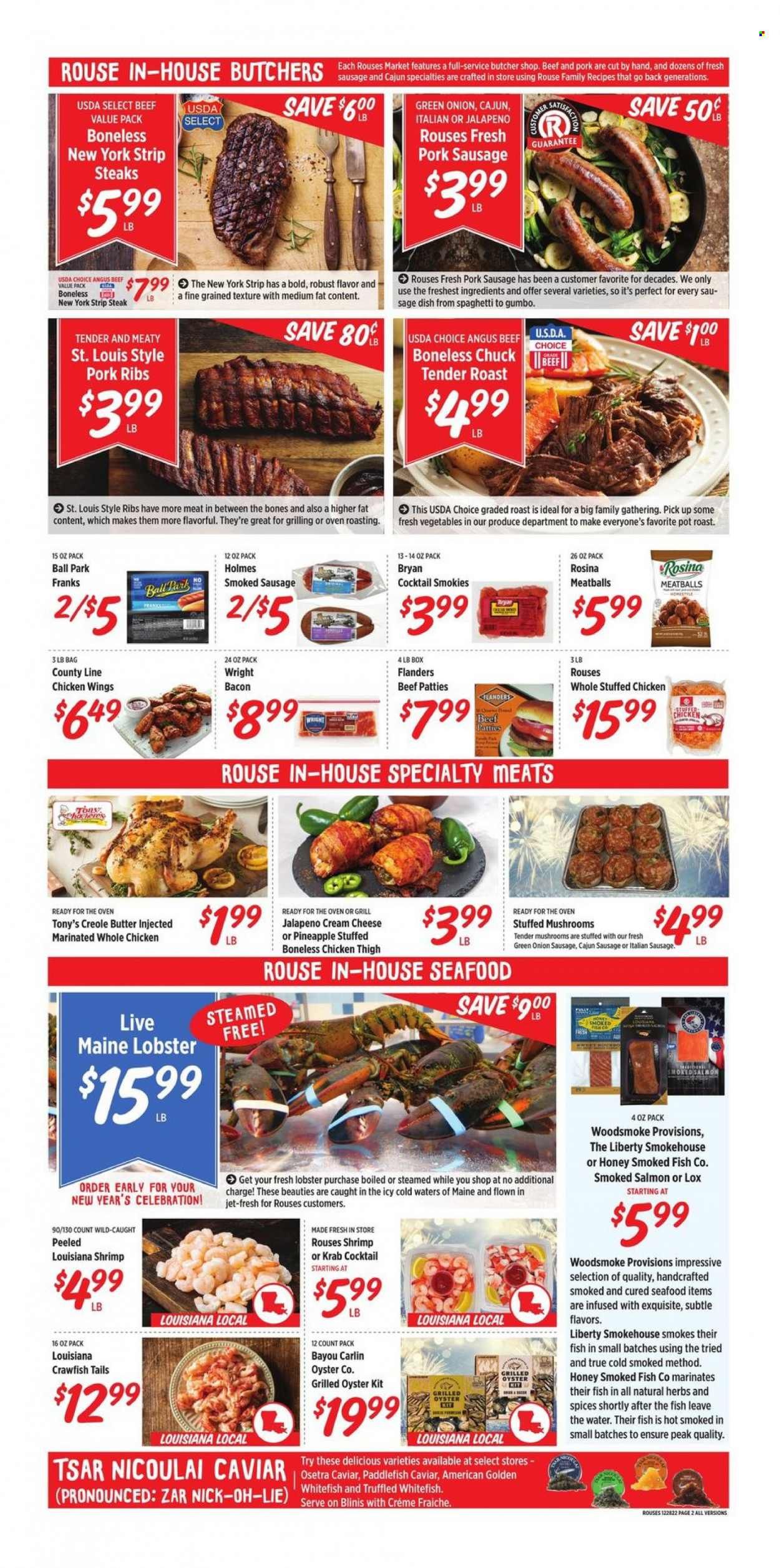 Rouses Markets (LA) Weekly Ad Flyer Specials December 26 to January 4, 2023