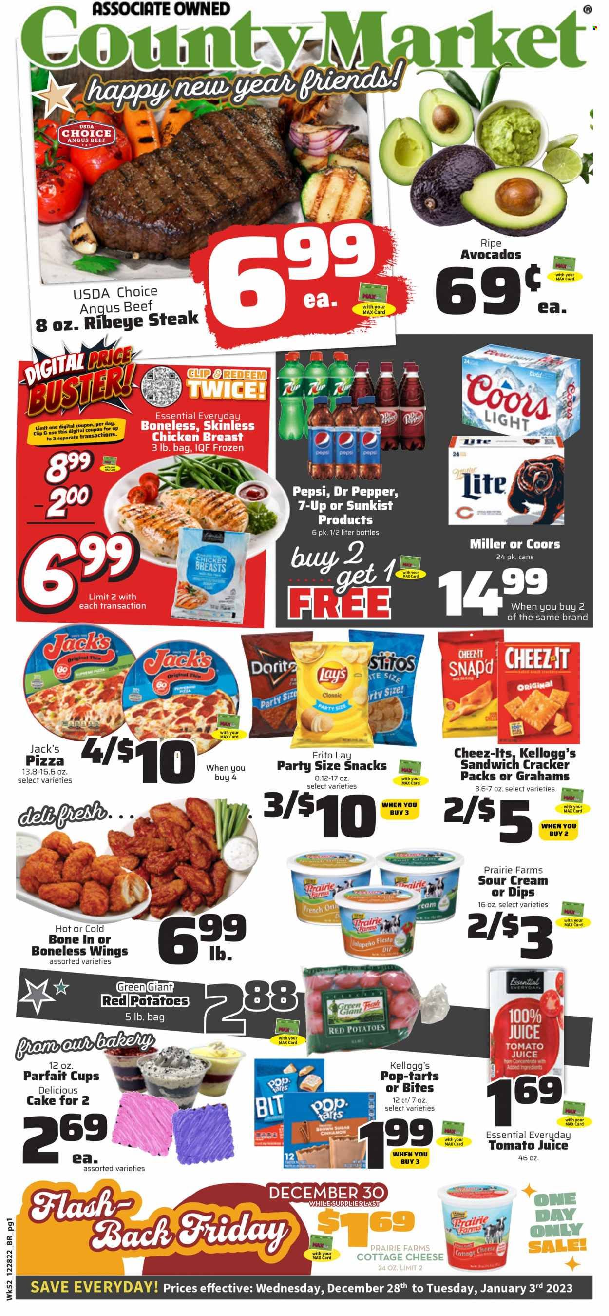 County Market (IL, IN, MO) Weekly Ad Flyer Specials December 28 to January 3, 2023
