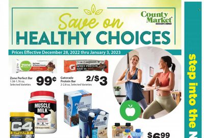 County Market (IL, IN, MO) Weekly Ad Flyer Specials December 28 to January 3, 2023