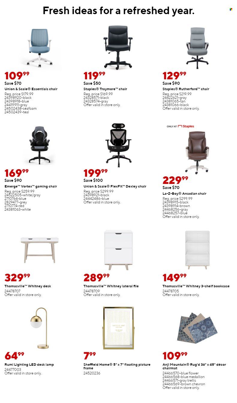 Staples Weekly Ad Flyer Specials January 1 to January 7, 2023